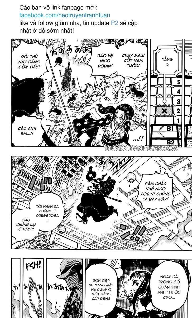 đảo hải tặc - one piece chapter 1031 11