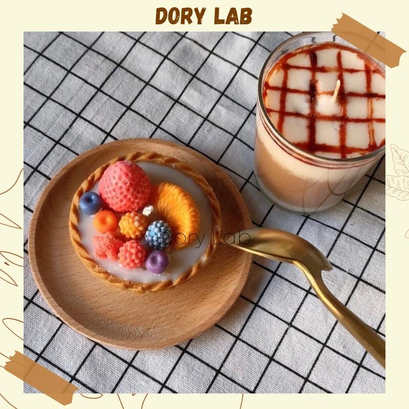 Nến Thơm Bánh Trứng Trái Cây Xinh Xắn Không Khói, Quà Tặng, Phụ Kiện Decor - Dory Lab