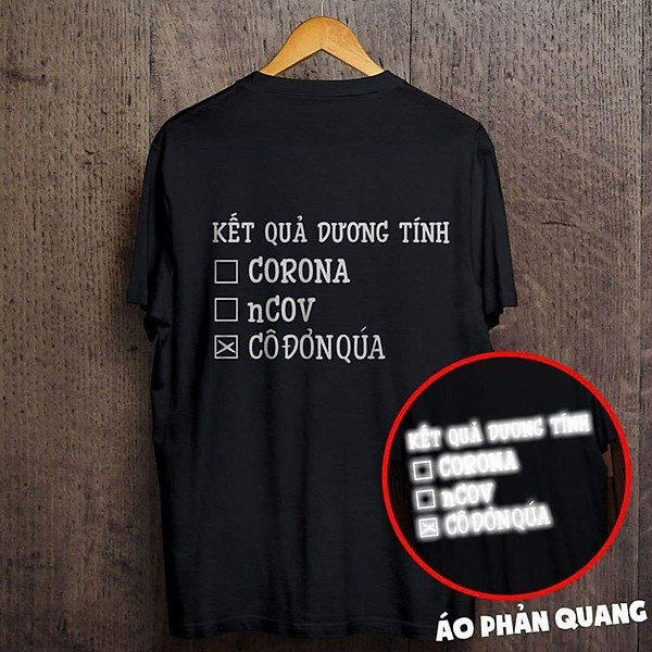 Áo Thun Phản Quang Kết quả dương tính, Áo Thun Cotton 75%, Áo From Rộng, Áo Thun Unisex, thời trang đường phố