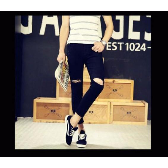 Quần jean nam đen trơn chất bò mỏng nhẹ ống côn cao cấp, phù hợp mùa hè, alex cool