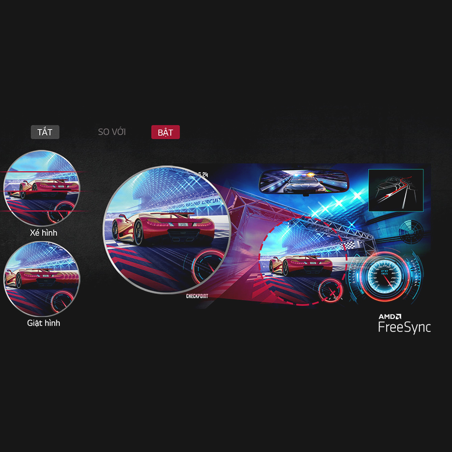 Màn Hình Gaming LG 27QN600-B 27 inch QHD 75Hz / HDR / IPS / AMD FreeSync - Hàng Chính Hãng