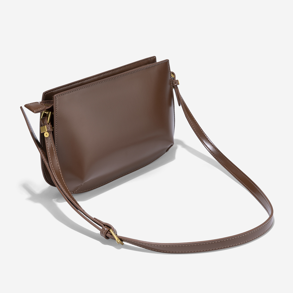 Vascara Túi Đeo Vai Ngăn Đôi Minimalism - CLU 0128