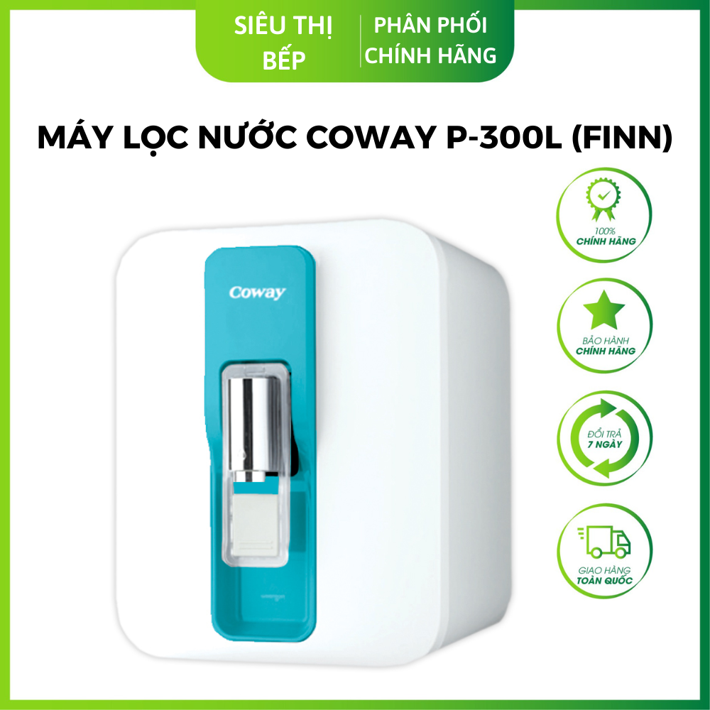 Máy lọc nước Coway Hàn Quốc FINN P-300L - Hàng chính hãng