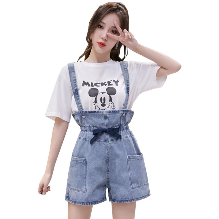 Quần yếm nữ Julido Store, mẫu yếm ngắn theo xu hướng mới nhất YN03 - M17 size S