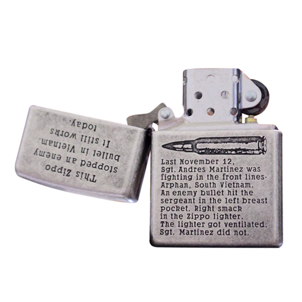 Bật Lửa Zippo 121fb Bullet In Vietnam