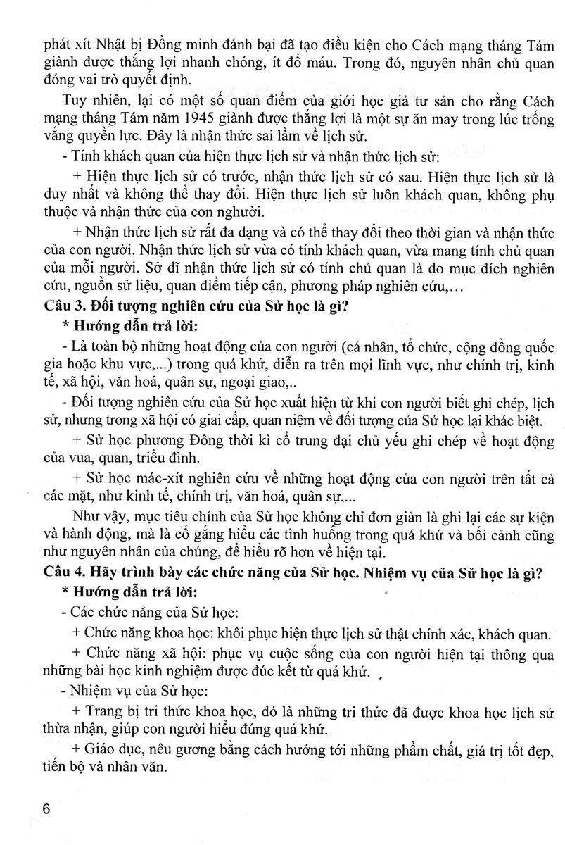 Sách tham khảo- Hướng Dẫn Trả Lời Câu Hỏi Tự Luận Và Trắc Nghiệm Lịch Sử 10 (Biên Soạn Theo Chương Trình GDPT Mới)_HA