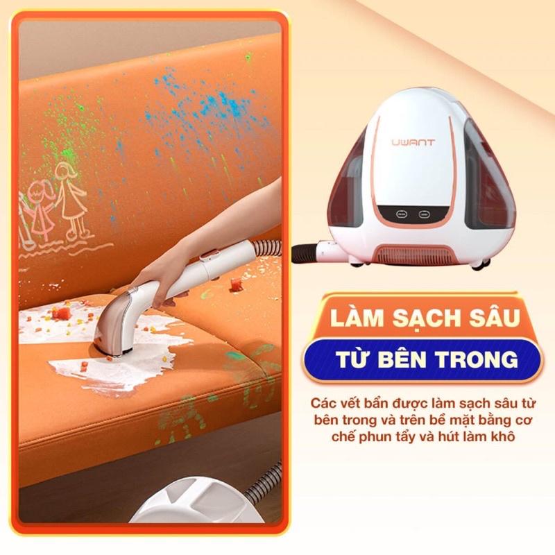 Máy giặt hút cầm tay Spot Cleaner UWANT B100 - Tặng kèm nước lau