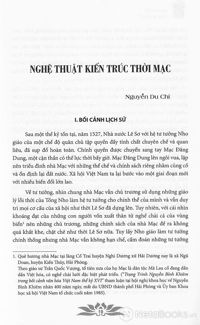 Mỹ Thuật Thời Mạc