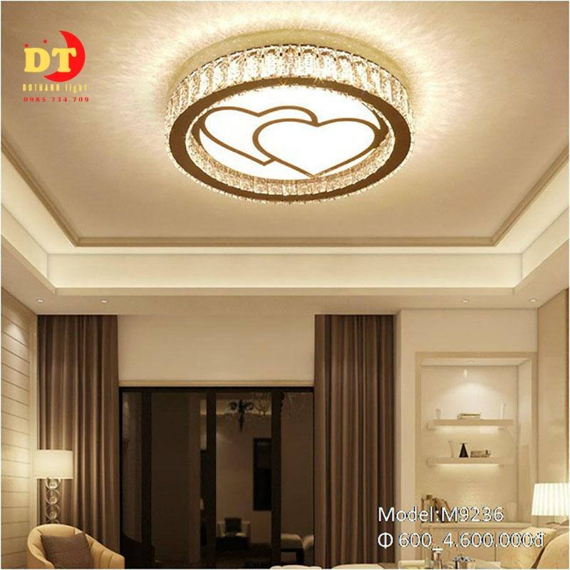 Đèn trần mâm phale phòng khách cao cấp HTLQ pl