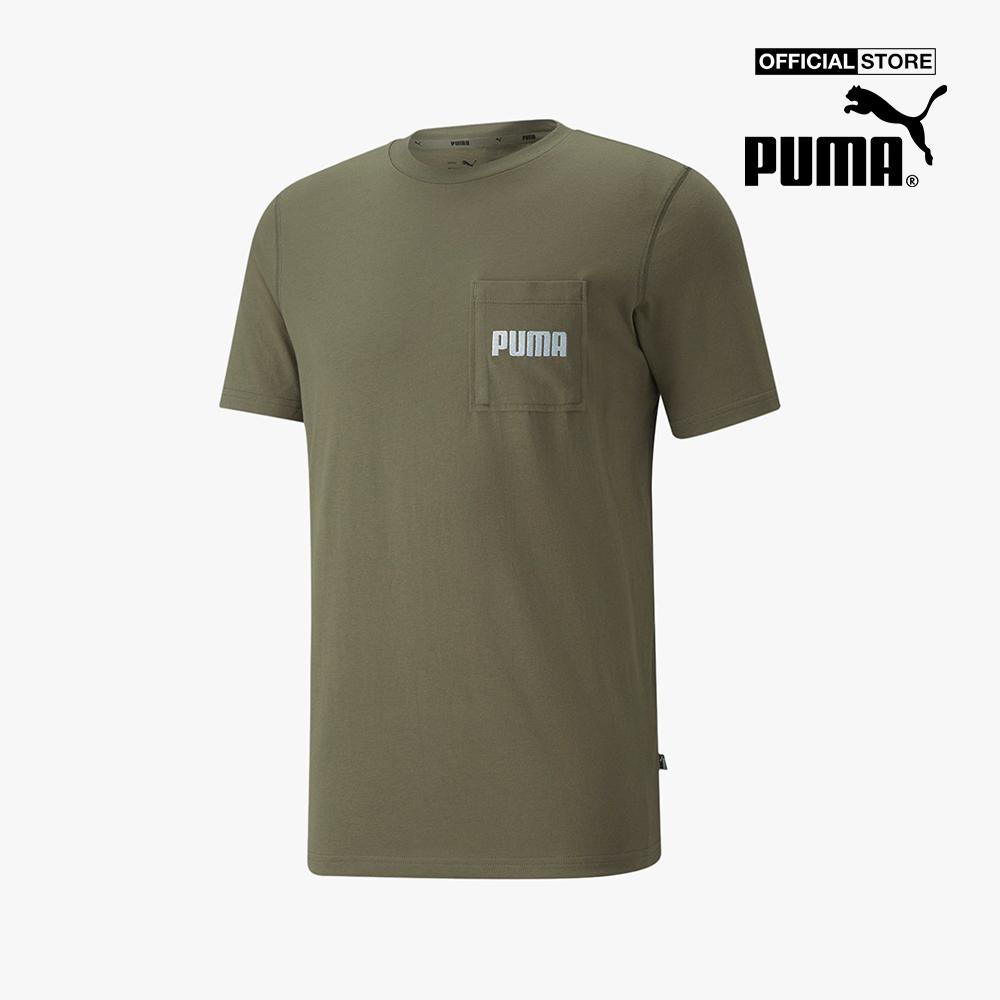 PUMA - Áo thun nam tay ngắn Modern Basics Pocket 848442