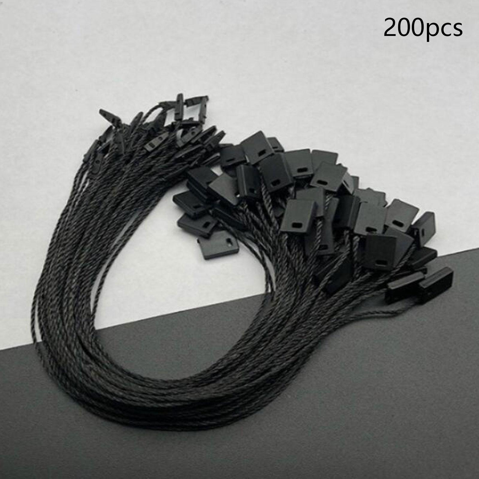 200Pcs Hang Tag Strings Portable Tag Hanging Ropes for Price Tag Belt Retail
