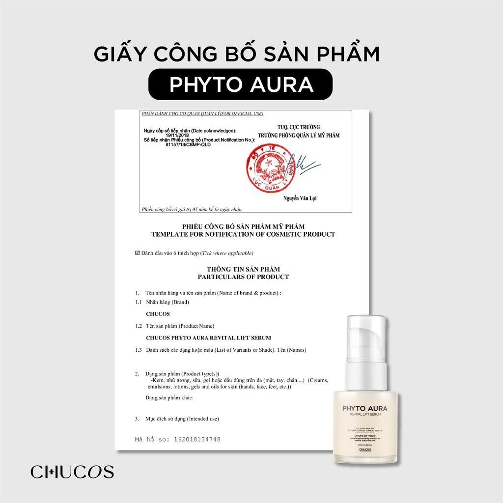 Serum CHUCOS Phyto aura revitalizing lifting anti-aging 20ml