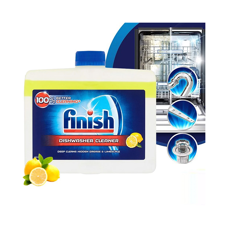 Dung dịch vệ sinh máy rửa bát Finish hương chanh 250ml 