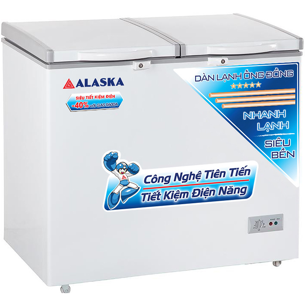 Tủ đông Alaska 312 lít BCD-5068C - Hàng chính hãng