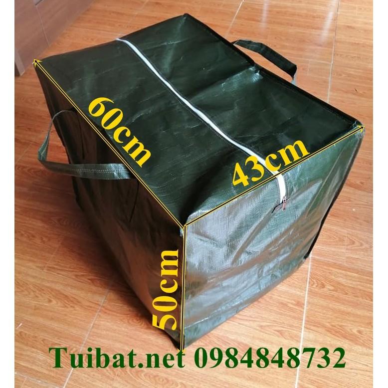 - Túi bạt đa dụng 60x43x50cm đựng quần áo, hàng hóa