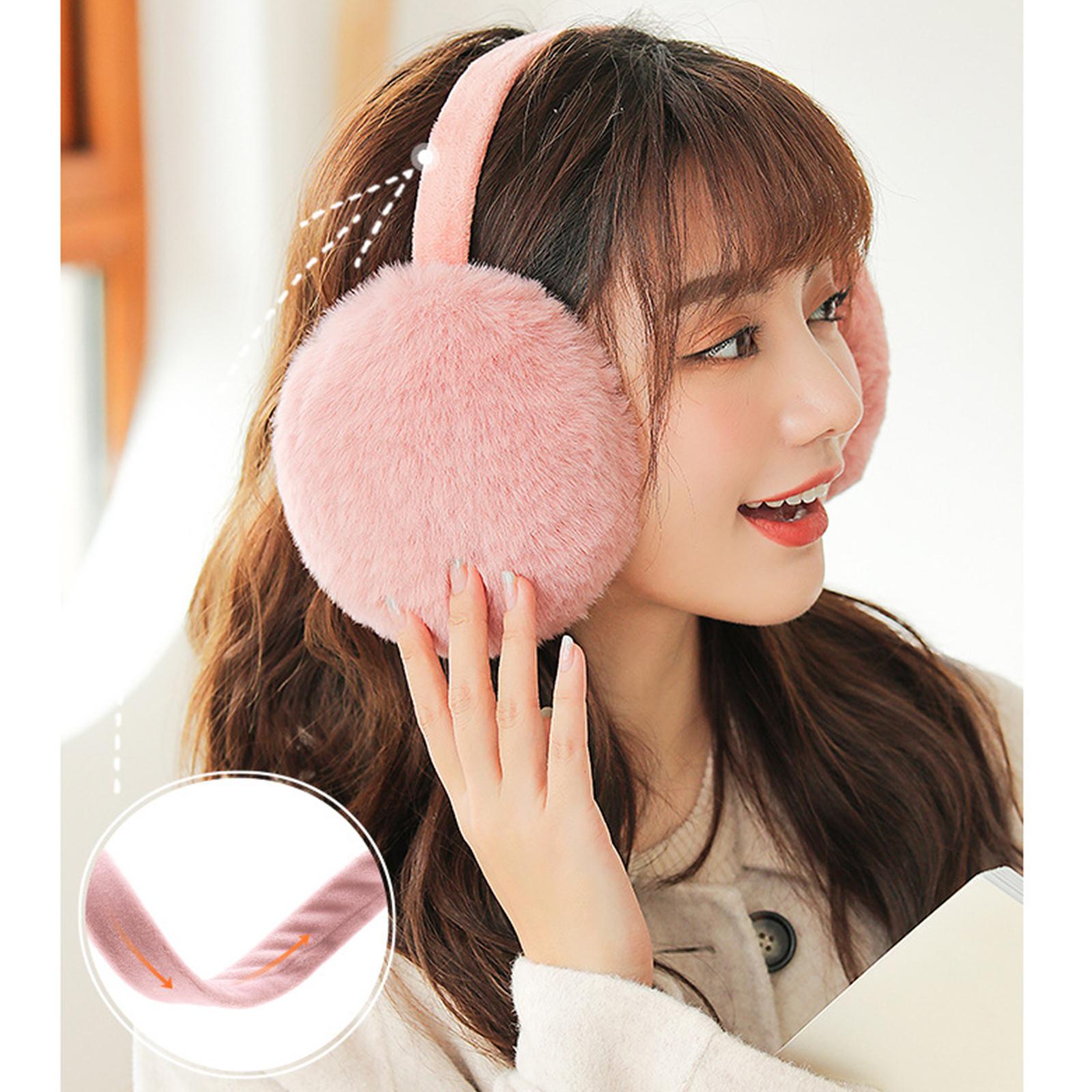 Bịt Tai Lông Thú Giữ Ấm Sang Trọng Cho Nữ