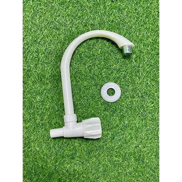 Vòi Rửa Chén Bát Cắm Chậu, Vòi Bếp Cắm Tường Nhựa Giá Rẻ