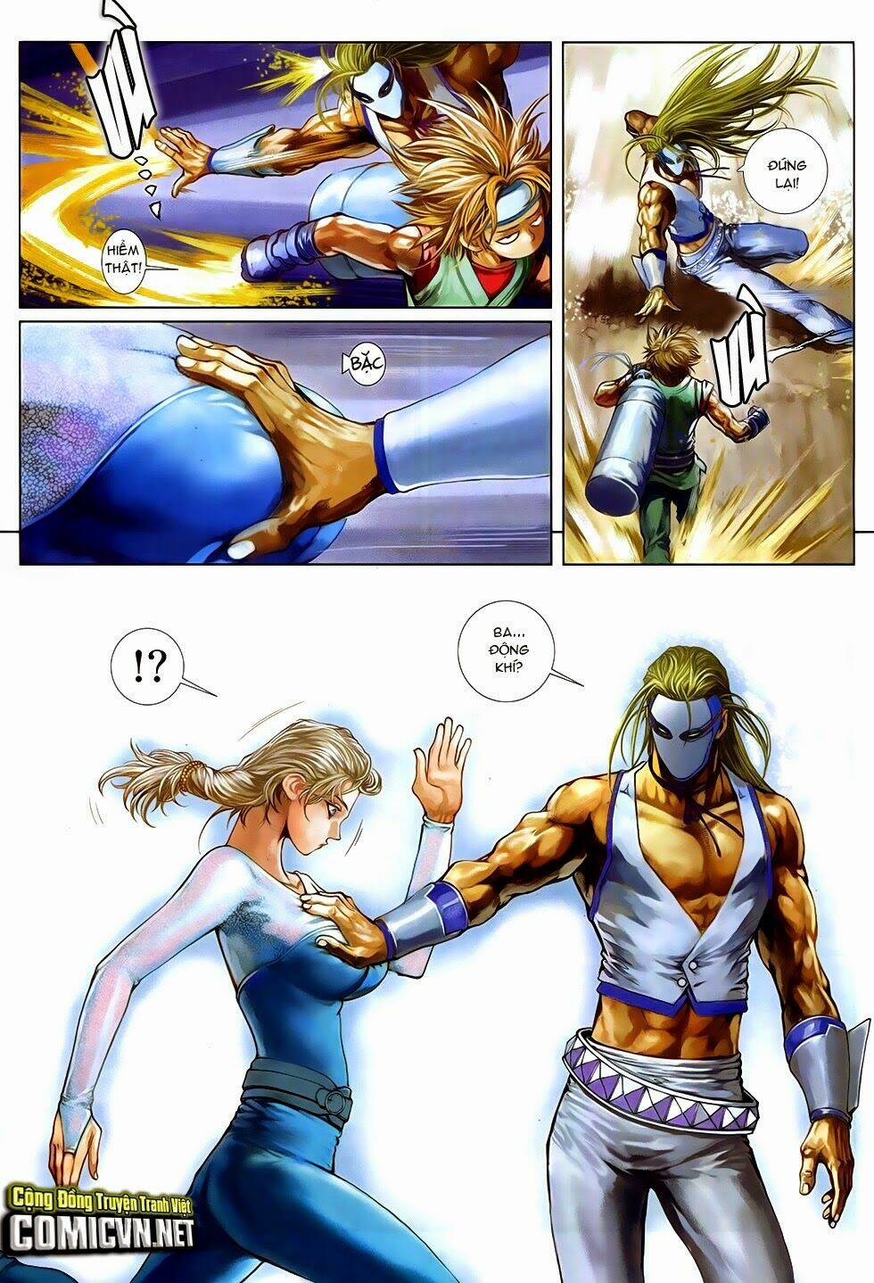 ba động quyền z hadouken zero chapter 3 18