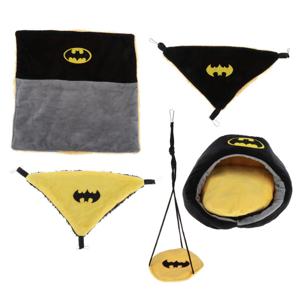 Hamster Small Animal Soft Cage Hanging Bed Mat