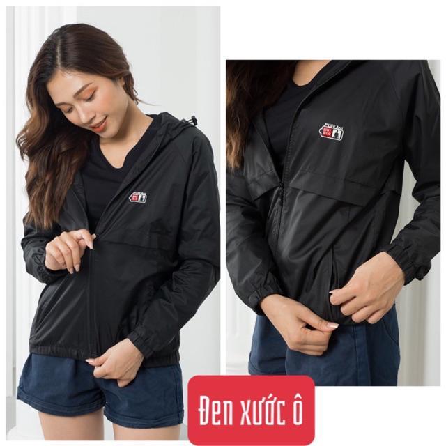 Áo Khoác Gió Nữ Xuất Khẩu - Xanh bạc hà,Size XL từ 57-63kg