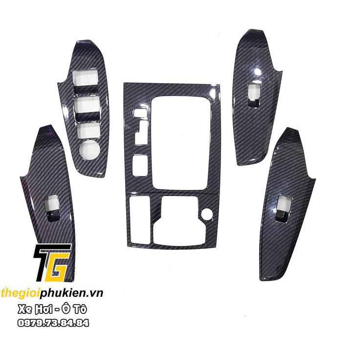 Bộ ốp nội thất Vân Carbon cao cấp cho Mazda 3 2017-2019