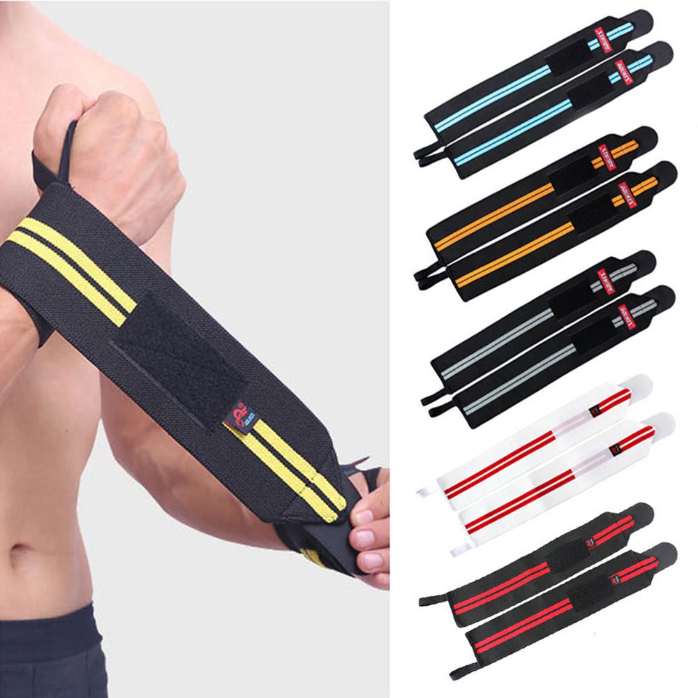 1 Băng Cổ Tay Hỗ Trợ Cho Cổ Tay Có Thể Điều Chỉnh Băng Nẹp Cho Dây Đeo Tay Thể Thao Nén Bọc Viêm Gân Giảm Đau Tập Thể Dục Color: 1 Pair White