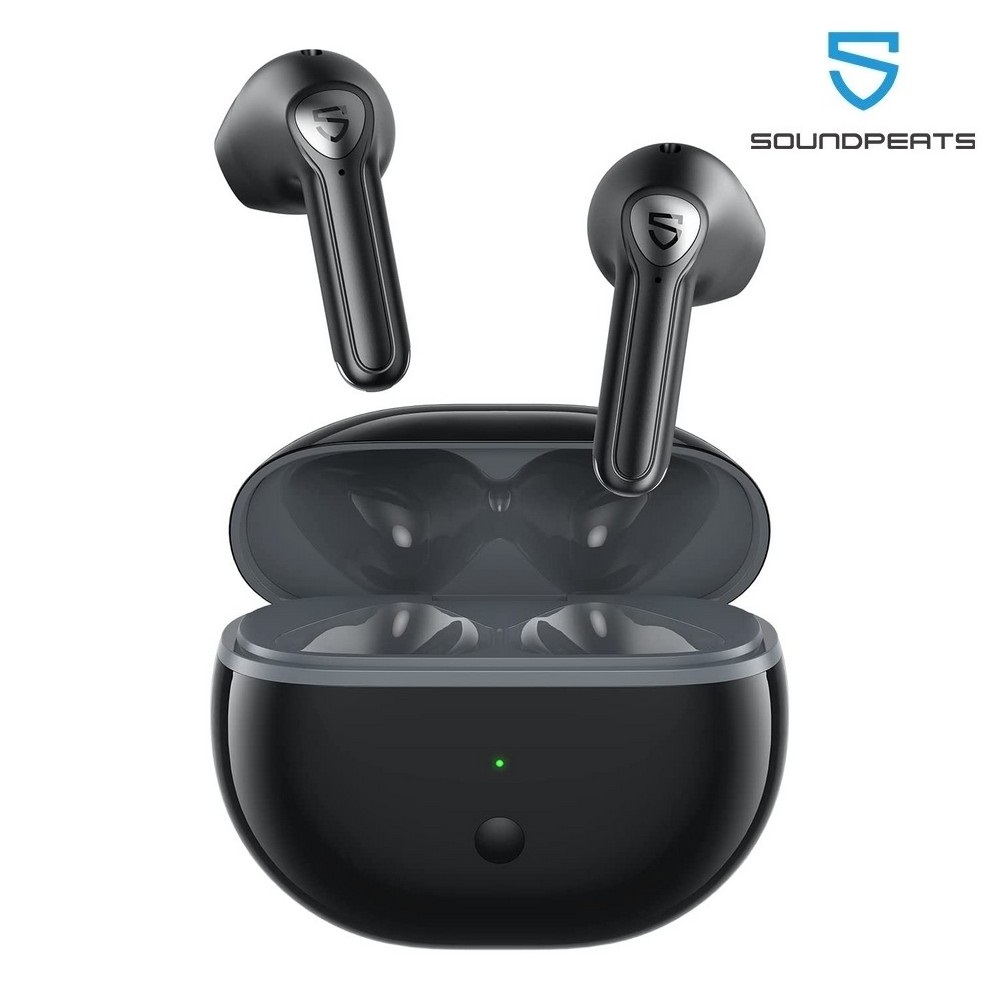 Tai Nghe Bluetooth Soundpeats TrueAir3 Deluxe ️ Game Mode ️ QCC3040 ️ Aptx Adaptive ️ Đèn báo ️ Cảm biến tai đeo ️ Pin 22h ️ Hỗ trợ app - Hàng nhập khẩu