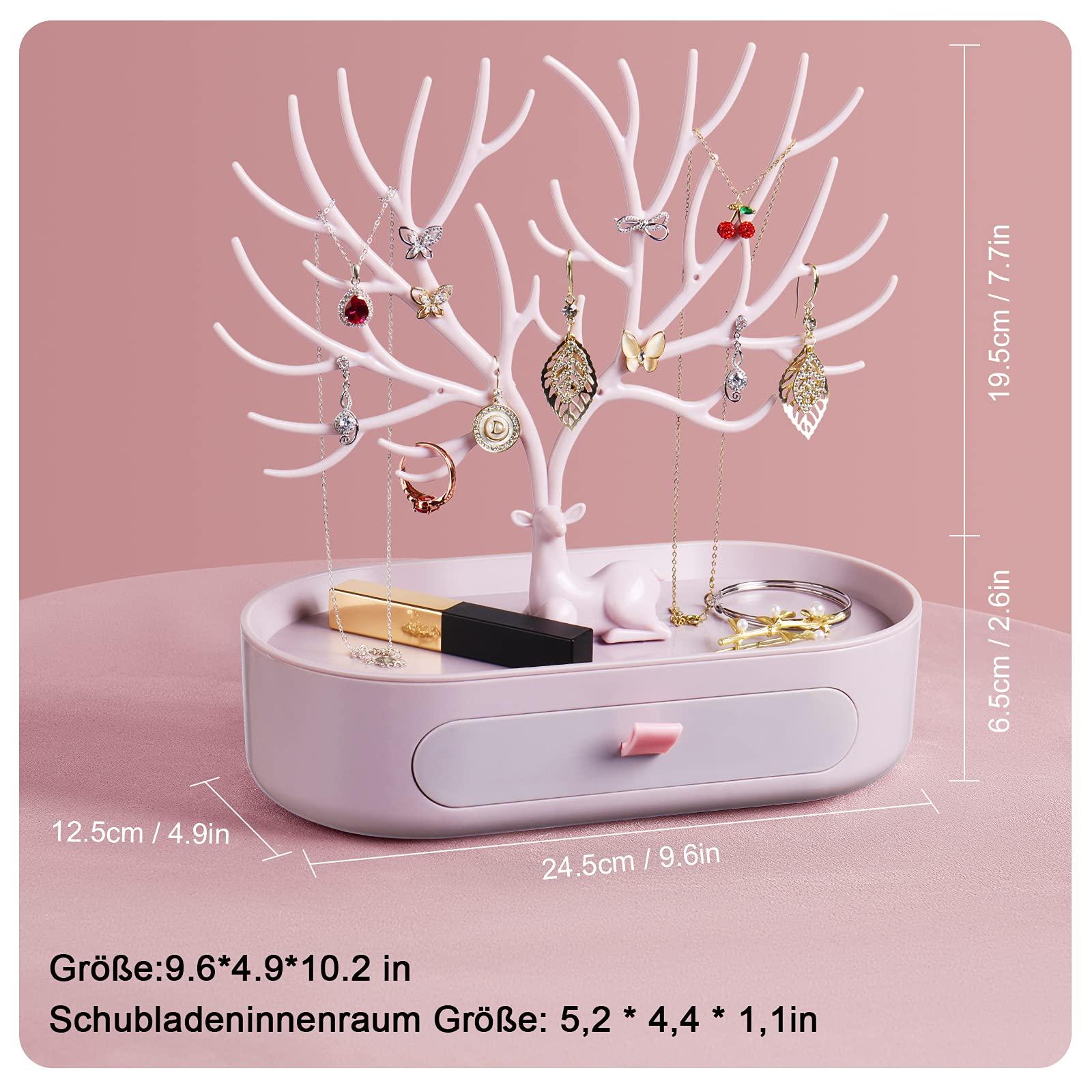 Đế trang sức có ngăn kéo, Đế trưng bày trang sức, Cây trang sức bằng nhựa