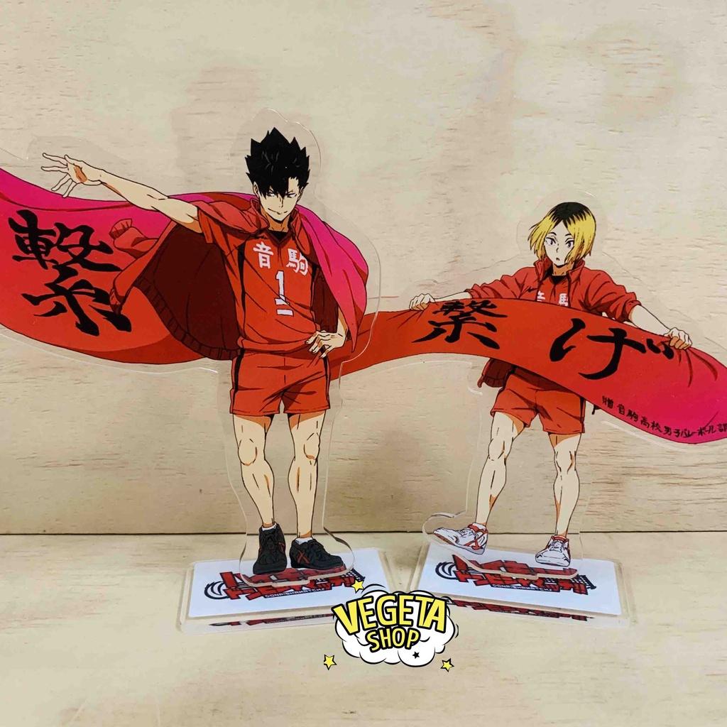 Mô Hình Tượng Standee Acrylic Mica 2 mặt - Haikyuu Haikyu Vua bóng chuyền Sugawara Koshi Yu Nishinoya Kei Tsukishima