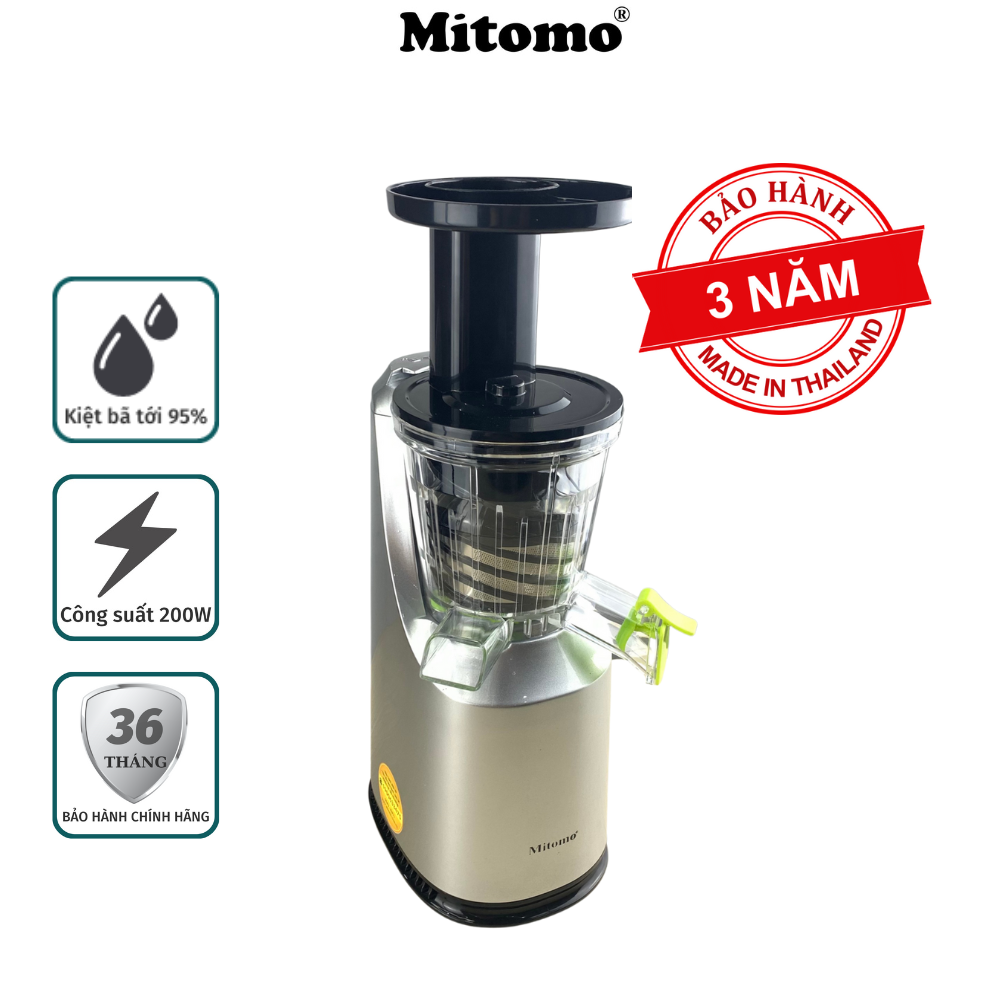 Máy Ép chậm Mitomo EC-55, máy ép trái cây hàng chính hãng