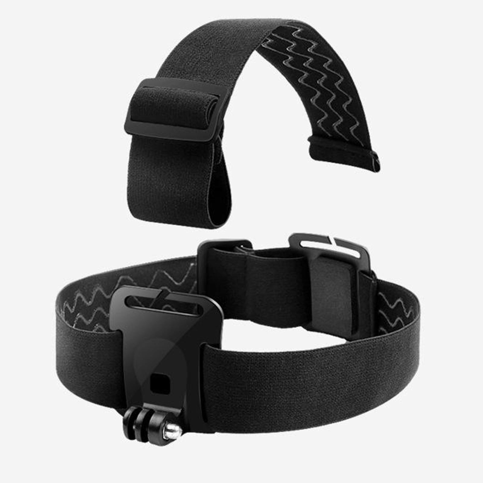 Cell Phone Head Mount Headband Mobile Phone Holder w/ Clip Universal Black