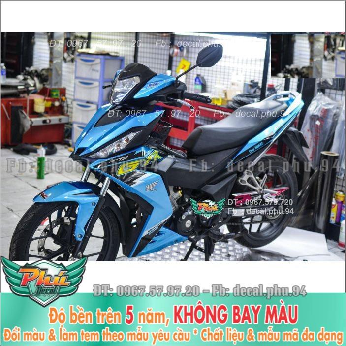 Tem rời Winner GTR xanh đen  -1