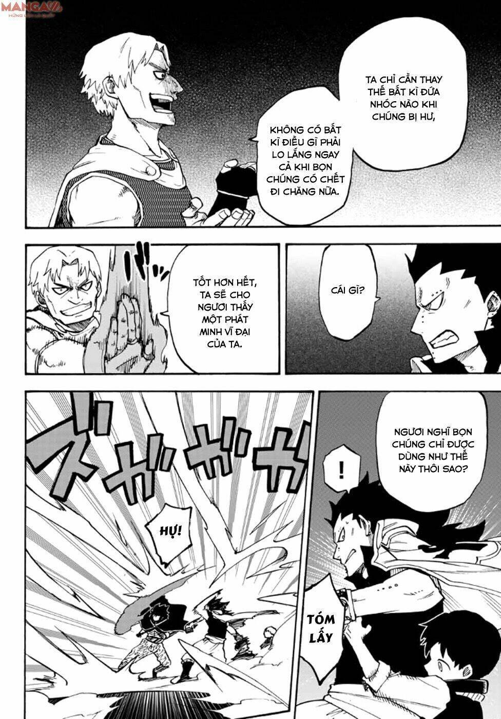 hội pháp sư nổi tiếng ngoại truyện - knight chapter 16 5