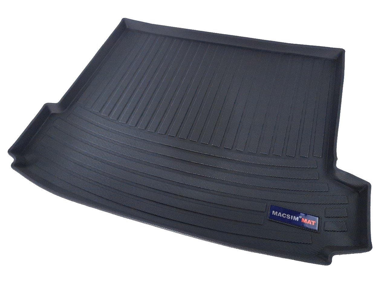 Thảm lót cốp xe ô tô BMW X6/F16 2009-2017 nhãn hiệu Macsim chất liệu TPV cao cấp màu đen