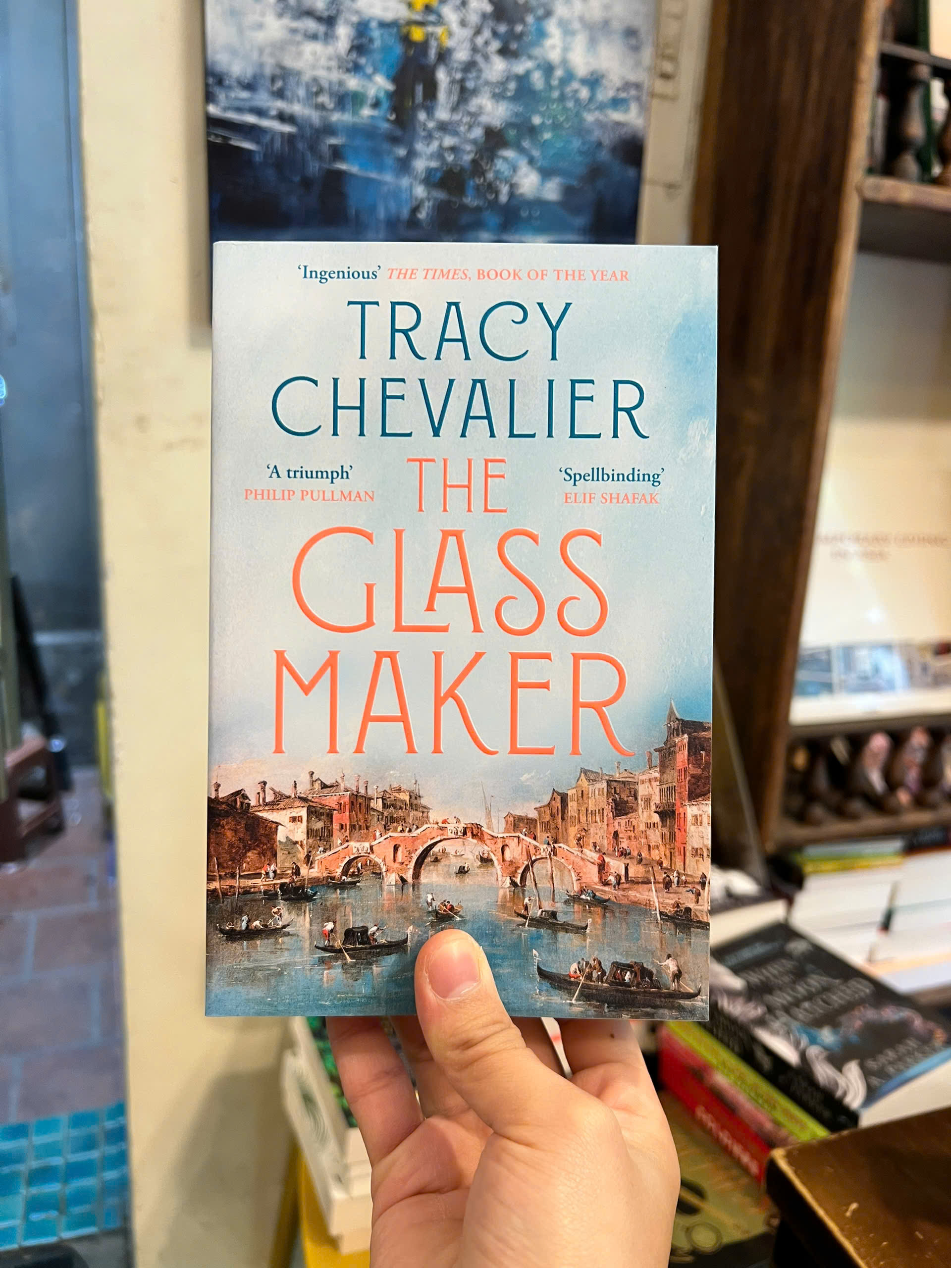 Sách - The Glassmaker by Tracy Chevalier | Historical Fiction / Tiểu thuyết Lịch sử / Nhập khẩu UK