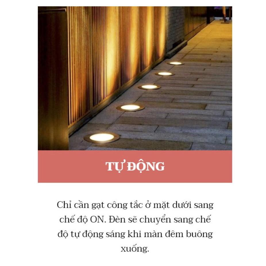 BỘ 4 ĐÈN LED NHÀ CỬA SỬ DỤNG NĂNG LƯỢNG MẶT TRỜI