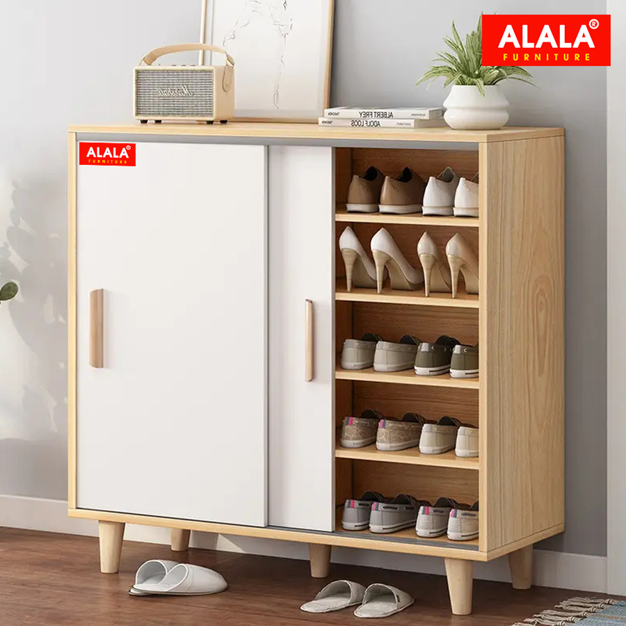 Tủ giày ALALA622 Gỗ HMR chống nước - www.ALALA.vn - 0939.622220