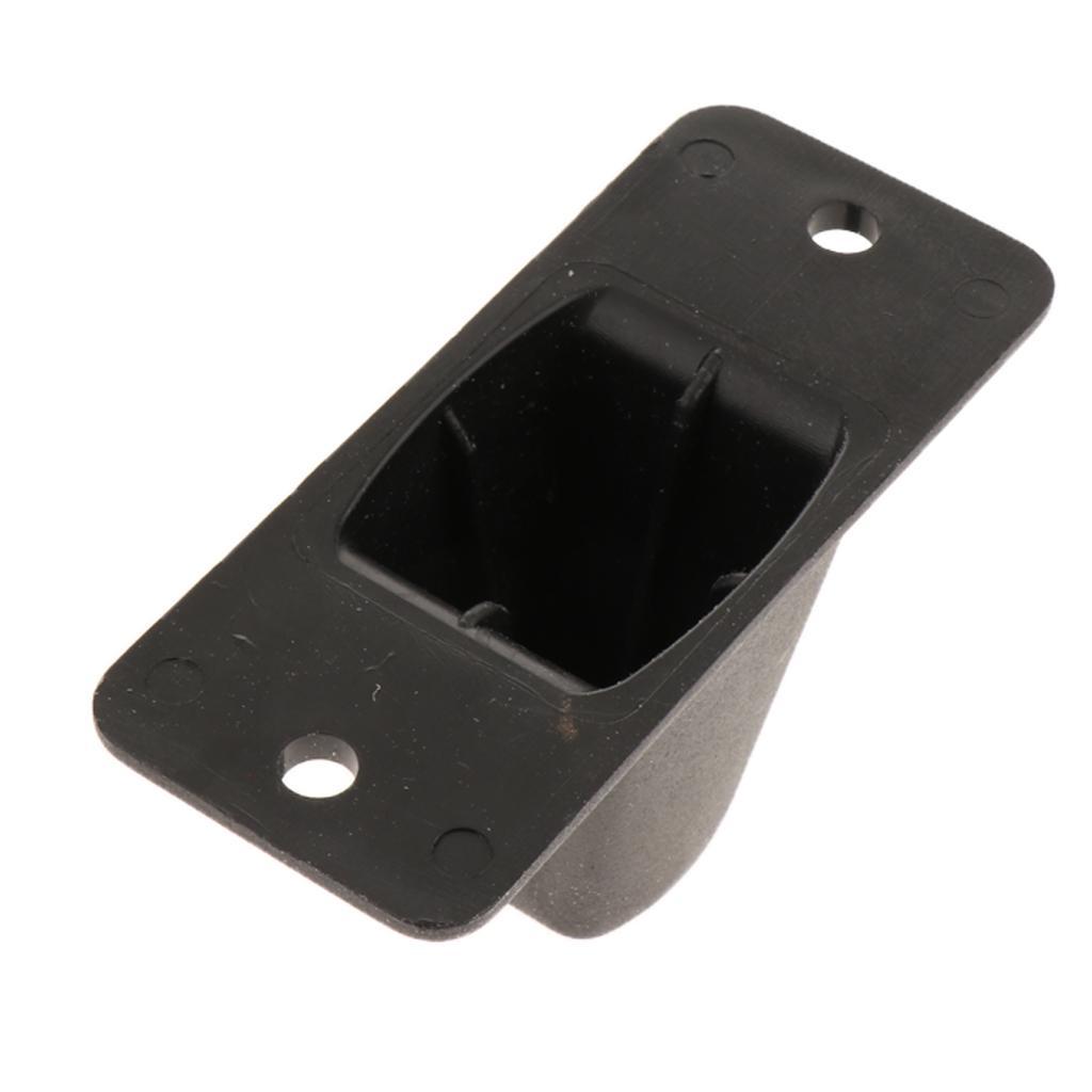 2x Plastic Stud Screw Mount Luggage Feet Foot Pad