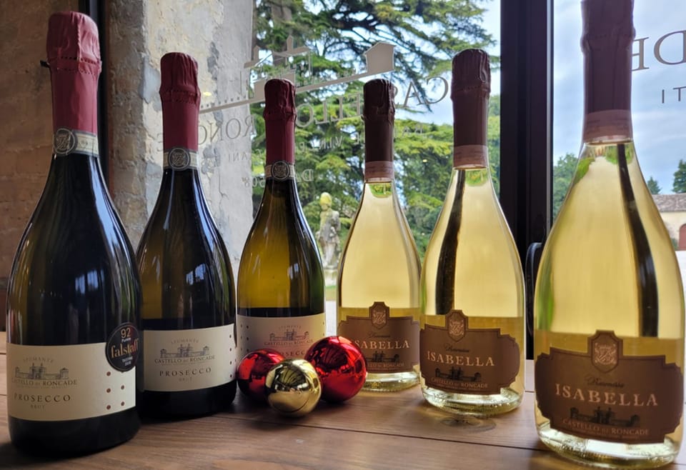 Rượu vang nổ,vang sủi tăm Castello di Roncade Prosecco DOC Extra Dry