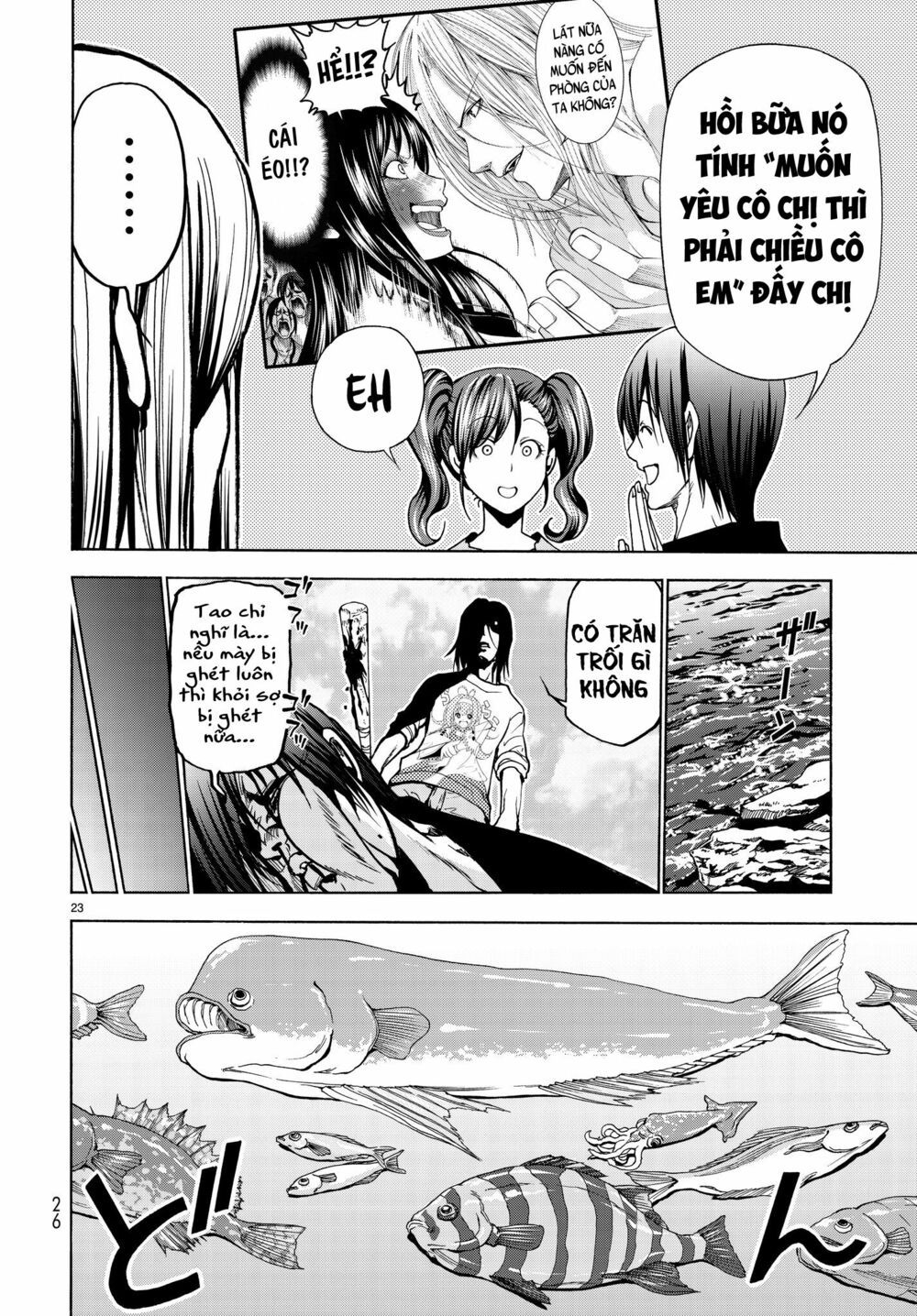 cô gái thích lặn - grand blue chapter 42 22
