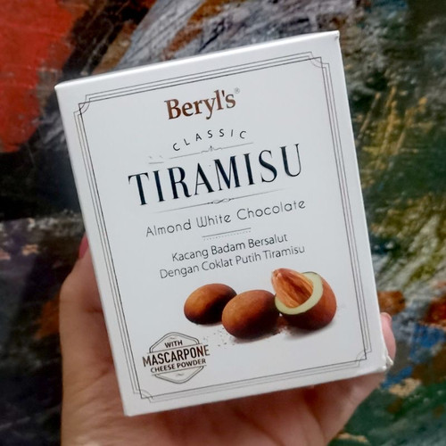 Sô cô la Beryl's Tiramisu Almond White Chocolate 100g