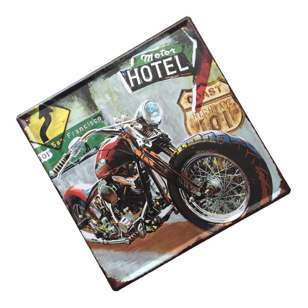 30cmx30cm Vintage Metal Tin Sign Plaque Wall Art Poster Cafe Bar Pub