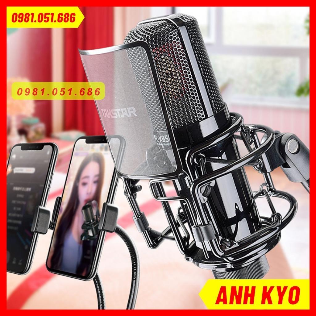 Mic pc k850 cao cấp chuyên nghiệp micro thu âm takstar pc k850 hát livestream thiết kế cực đẹp bảo hành 1 năm