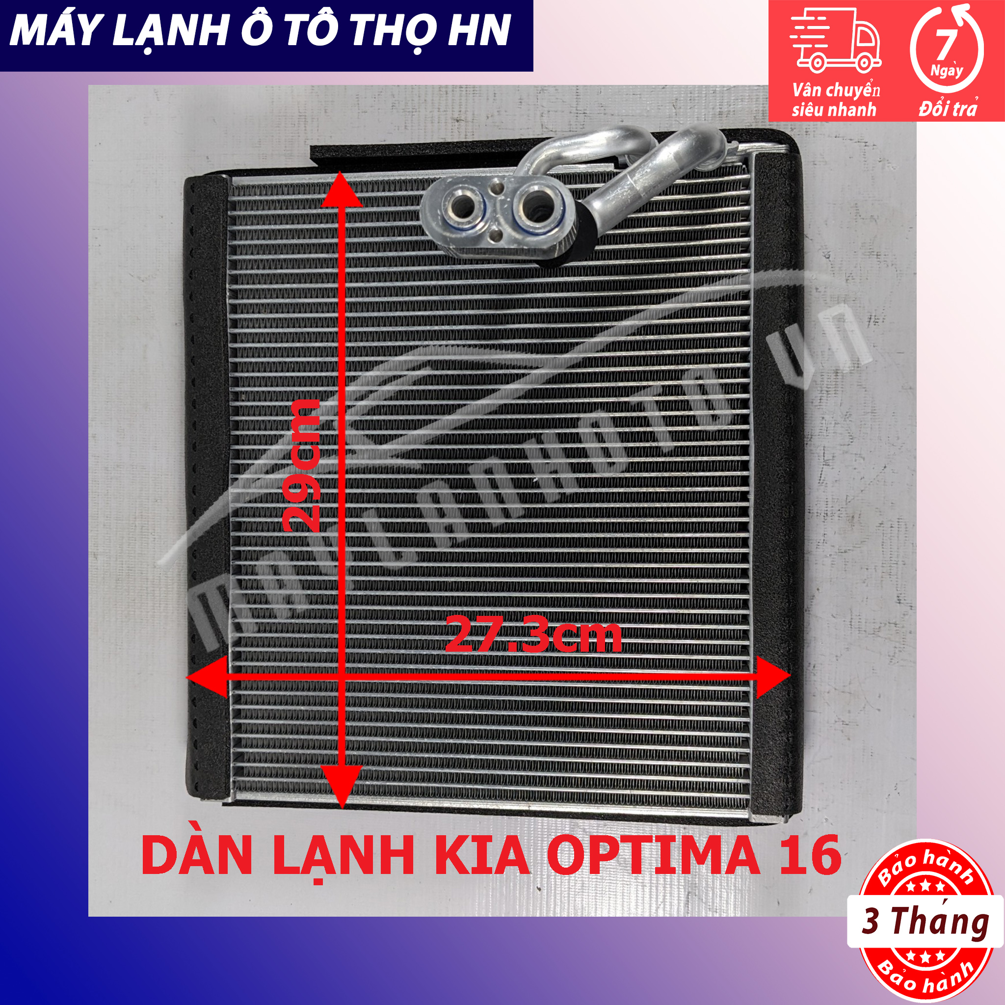Dàn lạnh Kia Optima 2015 2016 2017 hàng xịn Hàn Quốc 15 16 17
