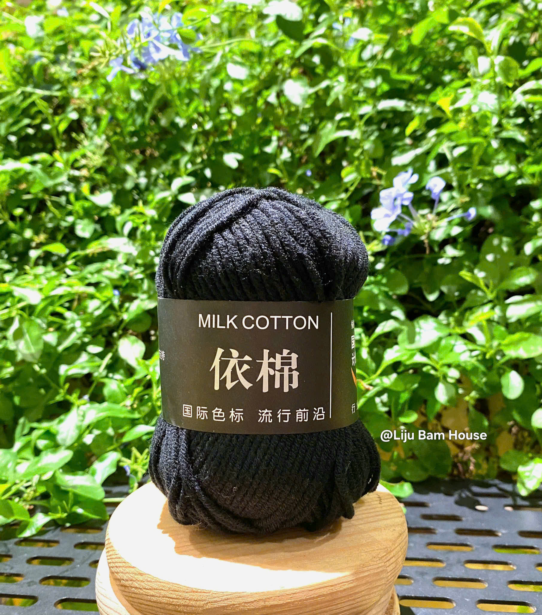 Len Milk Cotton Mác Đen 50G