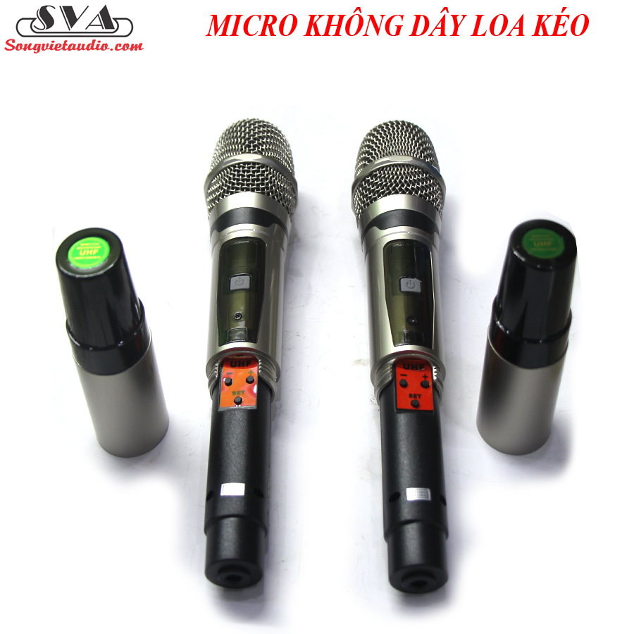 MICRO KHÔNG DÂY LOA KÉO UHF BT-161Y - NEW 2021