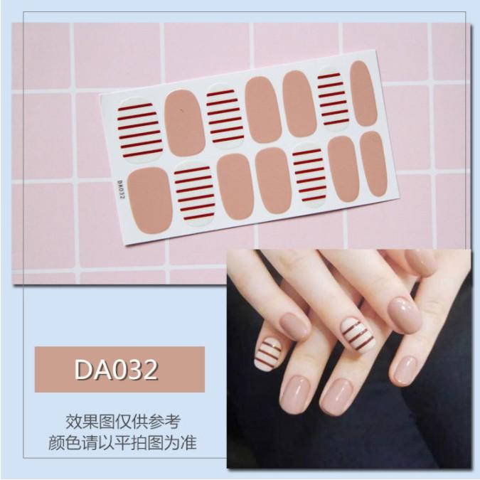 Dán móng tay 3D Korean Style Fashion nail sticker loại tốt