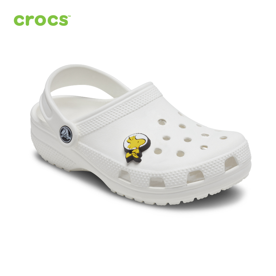 Sticker nhựa jibbitz gắn dép unisex Crocs Peanuts Astronaut Woodstock - 10008310