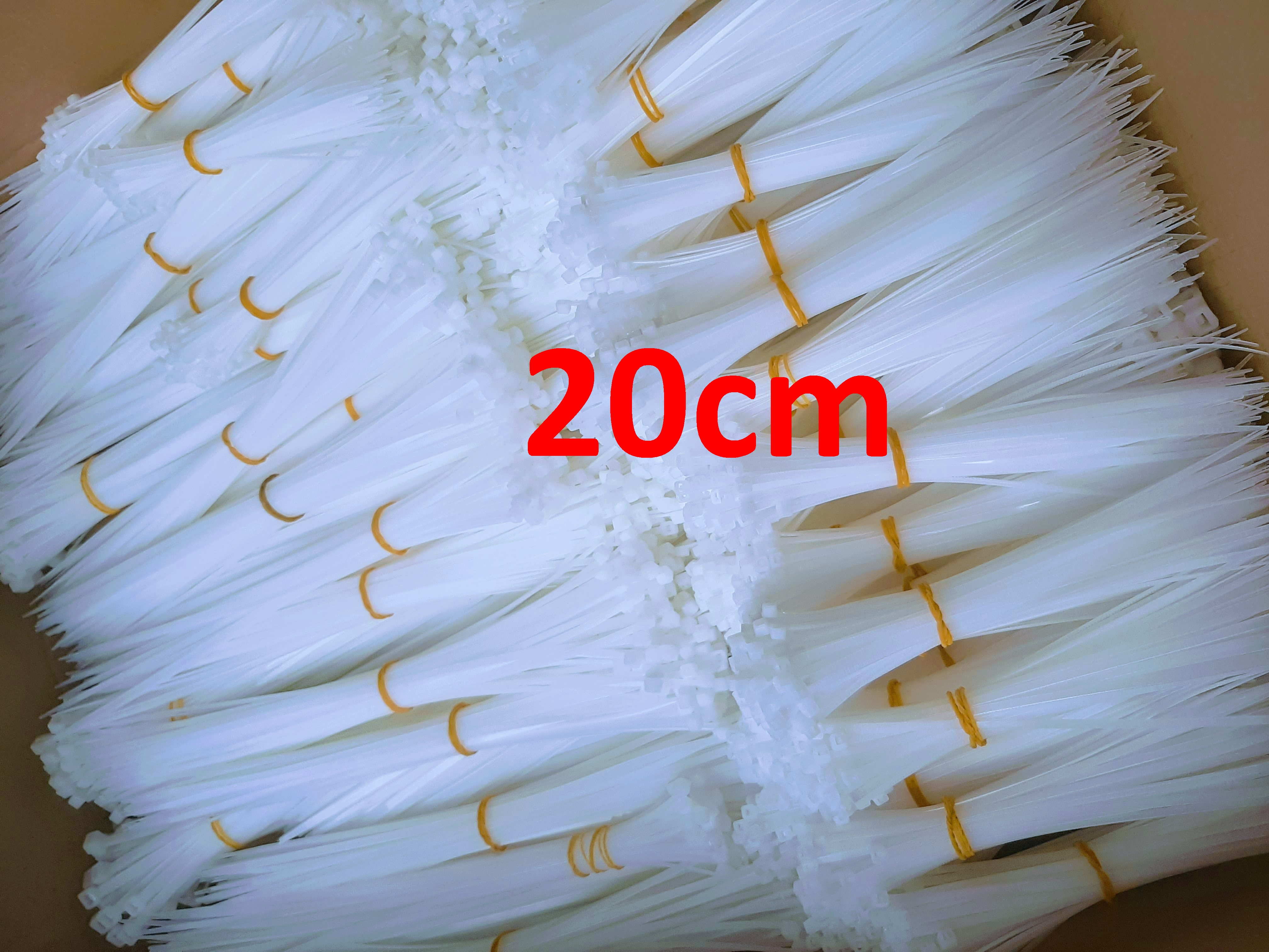 1 Kg Dây Rút Nhựa Thít Nhựa Kích Thước 20cm Chất Liệu Nylon PA66 Cao Cấp