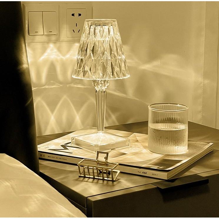 Đèn ngủ để bàn  ̂́ 3 ̂́ Đ̣̂ ̀, đèn led trang trí , decor phòng phong cách châu âu ,kiểu dáng lãng mạn
